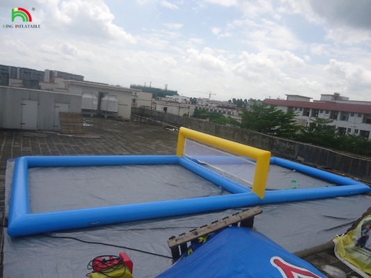 Adultes Enfants Volley-ball gonflable Filé Jeux de sport gonflable Volley-ball gonflable piscine avec filet