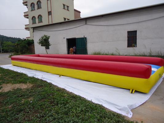Des toboggans aquatiques lourds Jeux en plein air Adultes 1000 pieds toboggan N toboggan gonflable toboggan de la ville