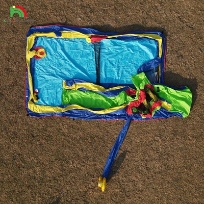 Fête des enfants mouillée sèche gonflable maison de rebond de glissière d'eau bouncer combo avec plus grande piscine d'éclaboussure grimpeur souffleur panier dartboard
