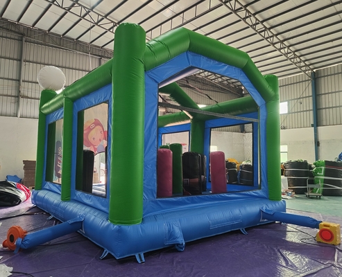 Arène de combat gonflable Adultes enfants Trampoline Parc gonflable Gladiateur Jeu de bataille Joust Bounce Castle