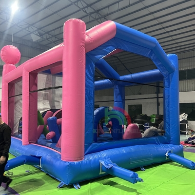 Château à saut gonflable avec trampoline à obstacles
