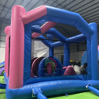 Château à saut gonflable avec trampoline à obstacles