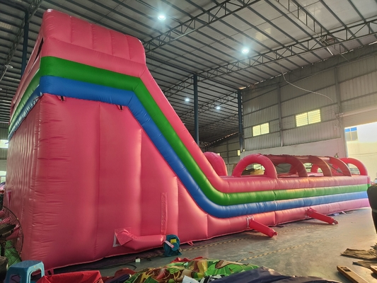 Commercial Grade PVC Spider-Man Glisse d'eau gonflable maison de rebond Combo Course d'obstacles Glisse gonflable Glisse d'eau