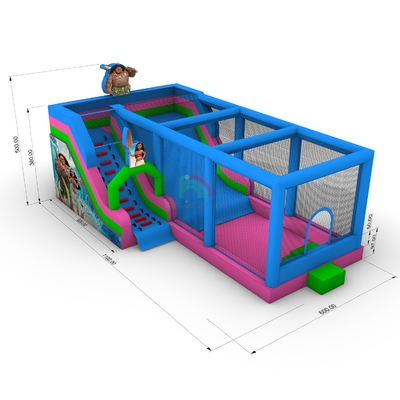 Commercial Grade PVC grand toboggan gonflable à l'eau maison de rebond Combo Château de rebond