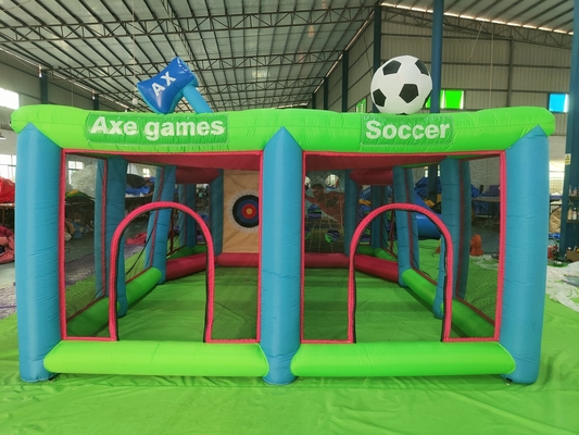 Jeu de sports gonflables Jeu de lancer des cibles Jeu de cible de fléchettes Jeu gonflables de bulles Événements de football Cour de but
