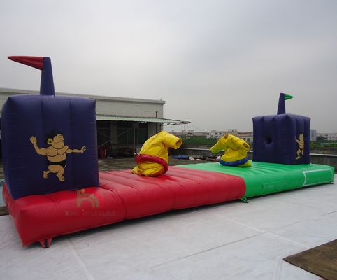 Maison gonflable de carnaval de jeu gonflable de haute qualité, costumes de sumo, course de bungee pour adultes et enfants ﻿