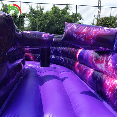 Activités sportives commerciales en plein air Adultes Bouncer Course d'obstacles gonflables pour enfants