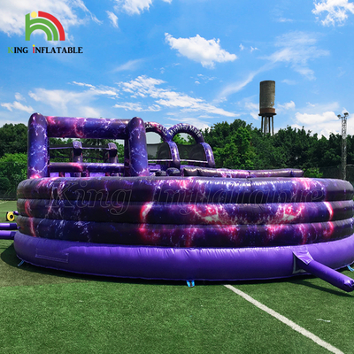 Activités sportives commerciales en plein air Adultes Bouncer Course d'obstacles gonflables pour enfants