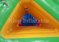 Glissière de flottement extérieure faite sur commande de mer gonflable de PVC de 5 x de 2,5 x de 2.5m pour des enfants