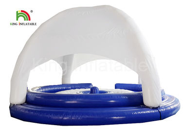 Jouets gonflables imperméables adaptés aux besoins du client de l'eau de 8 * de 5m avec GV EN71 de la CE de couverture de tente