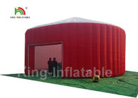 Tente gonflable rouge de dôme de Yurt de tissu de Platon 210D Oxford/tente événement d'explosion