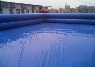 Piscines gonflables de bâche de PVC de doubles couches au-dessus de la terre pour le ménage