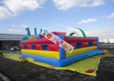 Ville gonflable d'amusement d'enfants