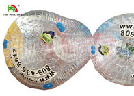 jouet gonflable de roue de roulement de l'eau de PVC/TPU de 1.0mm pour le divertissement d'adultes