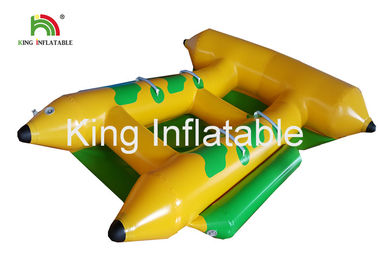 Bateau remorquable gonflable commercial de poissons de vol de l'eau de PVC pour 4 personnes