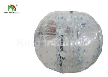 boule de butoir humaine claire gonflable de bulle de PVC de 0.8mm/boule humaine de hamster