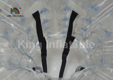 boule de butoir humaine claire gonflable de bulle de PVC de 0.8mm/boule humaine de hamster