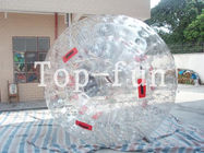 Boule gonflable de Zorb de sécurité transparente de jeu fun de l'eau pour le terrain de jeu de sports