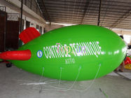 Ballon moulu de la grande d'hélium publicité gonflable extérieure de dirigeable souple avec le PVC de 0.18mm - de 0.2mm