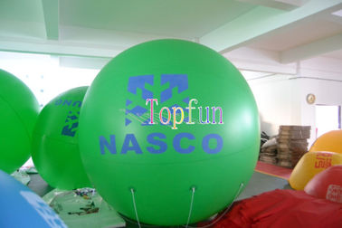 L'hélium en plastique d'Infalatable de publicité extérieure d'événement monte en ballon avec la couleur multi