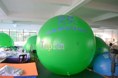 L'hélium en plastique d'Infalatable de publicité extérieure d'événement monte en ballon avec la couleur multi