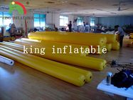 Joue gonflable jaune thermoscellé de l'eau/PVC L 4.5m * balises de passage/marqueur de D 0.3m