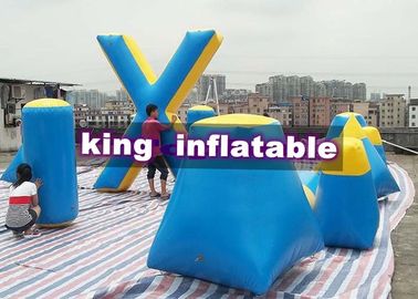 Biens de flottement gonflables forts bleus/de jaune Paintball de sport de jeux de Blindage