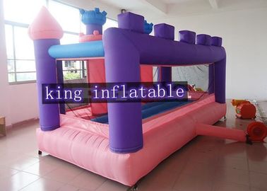 Chambres rêveuses commerciales roses de princesse Bouncy pour le jeu mou d'enfant en bas âge/enfants