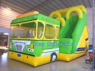 Style frais d'autobus piqué par double gonflable de glissière d'eau de bâche de PVC beau