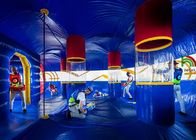 Jeux gonflables de sport d'arène de bataille de bleu d'IPS de coup d'arène rouge de bataille avec l'impression de Digital