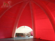 Tente gonflable rose d'événement pour la tente de camping de promotion/explosion