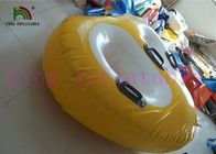 Balise gonflable de jaune de jouet de l'eau de bâche de PVC des biens 0.9mm Platon pour le parc aquatique