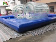 Jouet gonflable transparent de roulement de PVC de l'eau pour la mer/lac/piscines