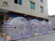 Promenade gonflable claire de bulle sur le jouet de roulement de l'eau avec l'exécution thermoscellée