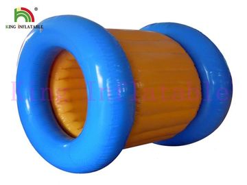 Jouet de marche bleu/de jaune eau gonflable de boule de PVC de l'eau de roulement pour le parc aquatique