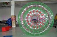 Jouet gonflable de l'eau ignifuge de PVC/TPU avec des ficelles colorées à l'intérieur en démonstration
