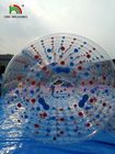 jouet/rouleau gonflables transparents de l'eau de PVC de 1.0mm avec les points multicolores