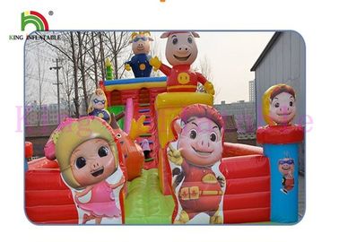 Faites sauter la glissière sèche de Gbond/glissière gonflable commerciale avec le jeu Paradise de videur pour des enfants