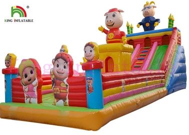 Faites sauter la glissière sèche de Gbond/glissière gonflable commerciale avec le jeu Paradise de videur pour des enfants