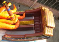 Glissière sèche de bateau gonflable extérieur de poulpe avec la ruelle de remorquage pour la ville d'amusement de paradis d'enfants