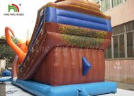 Glissière sèche de bateau gonflable extérieur de poulpe avec la ruelle de remorquage pour la ville d'amusement de paradis d'enfants