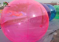 Promenade gonflable colorée durable sur le PVC imperméable du diamètre 1.0mm de la boule 2m de l'eau pour la location