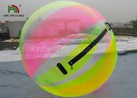 Promenade gonflable de PVC de message publicitaire drôle sur la boule de l'eau pour des enfants ou le divertissement d'adultes