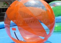 Promenade gonflable extérieure d'intérieur de PVC/TPU de 1,0 millimètres sur la boule de l'eau du diamètre de 2m
