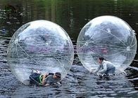 Promenade gonflable d'amusement transparent de famille sur la boule de PVC/PTU de la boule 1.0mm de l'eau