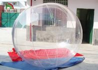 Promenade gonflable claire transparente de PVC/TPU sur l'Auto-support de boule de l'eau pour l'amusement de famille