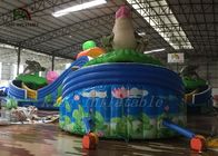 Grands parcs aquatiques gonflables drôles, enfants flottant le certificat des terrains de jeu EN71-2-3