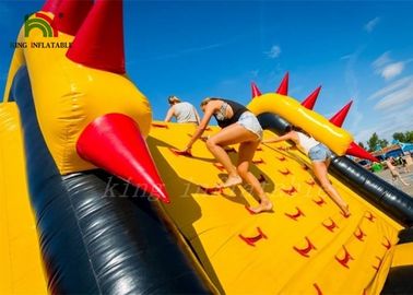 Jeux gonflables des sports EN14960/parcours du combattant gonflable avec le ventilateur de la CE