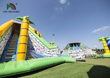 Biens lumineux gonflables de couleur de parc d'attractions de terrain de jeu combiné de Multiplay