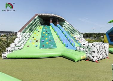 Biens lumineux gonflables de couleur de parc d'attractions de terrain de jeu combiné de Multiplay